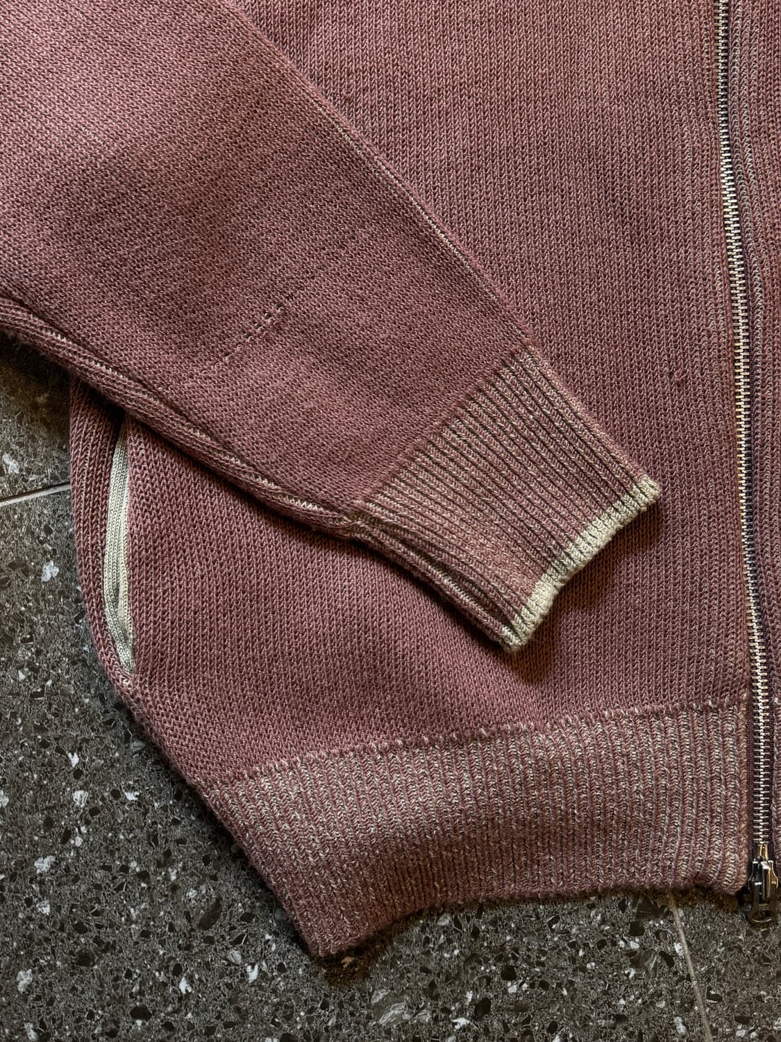 헤리티지 플로스 집업니트 상품이미지2