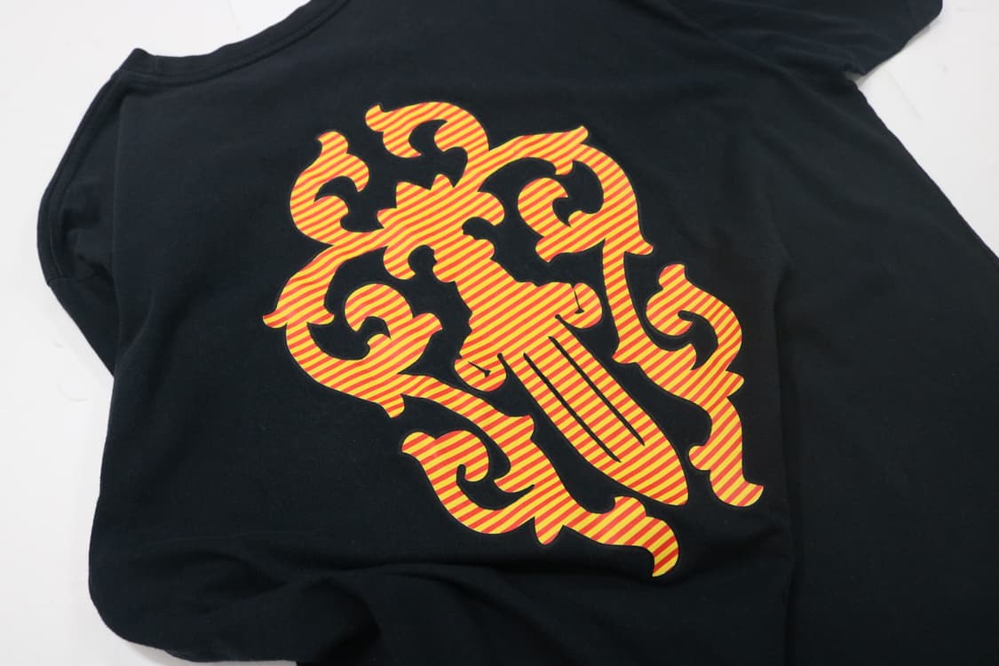 크롬하츠 대거 스트라이프 로고 포켓 반팔 티셔츠 블랙 (XL) 상품이미지4