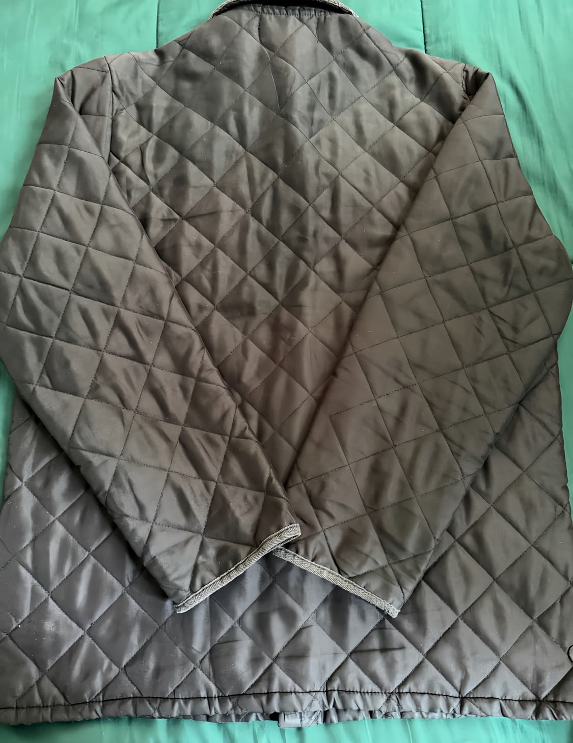 랄프로렌(Polo Ralph Lauren) 코듀로이 카라 퀼팅 자켓 S. 상품이미지3