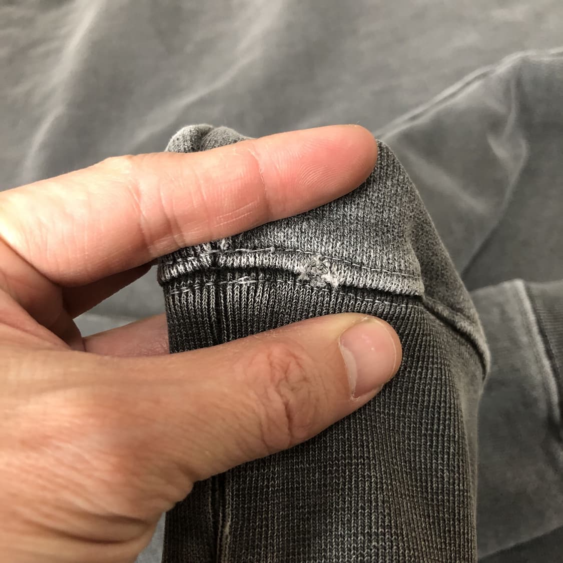 (XL) 소버먼트 SOVERMENT 980G 피그먼트 후드집업 스웻셔츠  상품이미지10