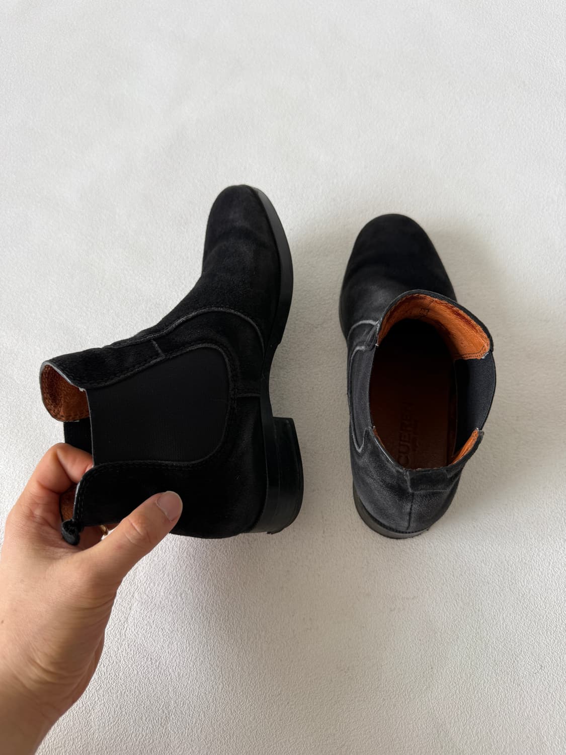 [245]쿠에른(CUEREN) 스웨이드 첼시부츠 상품이미지5