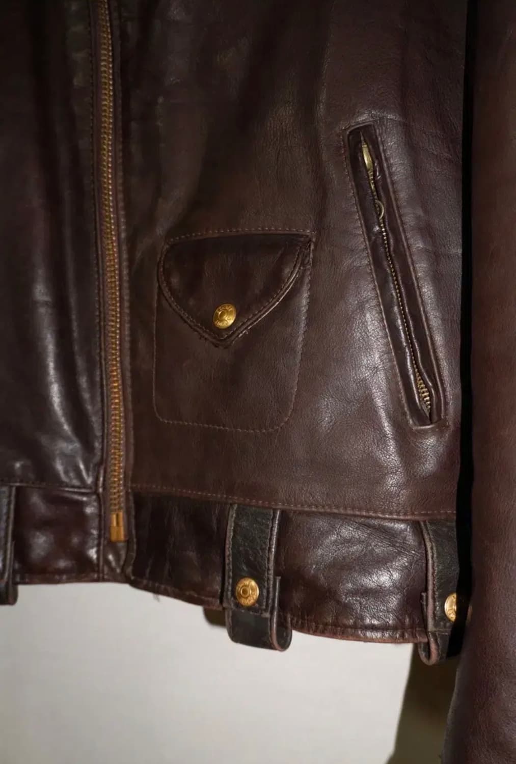 쇼트퍼펙토 가죽 자켓 상품이미지3