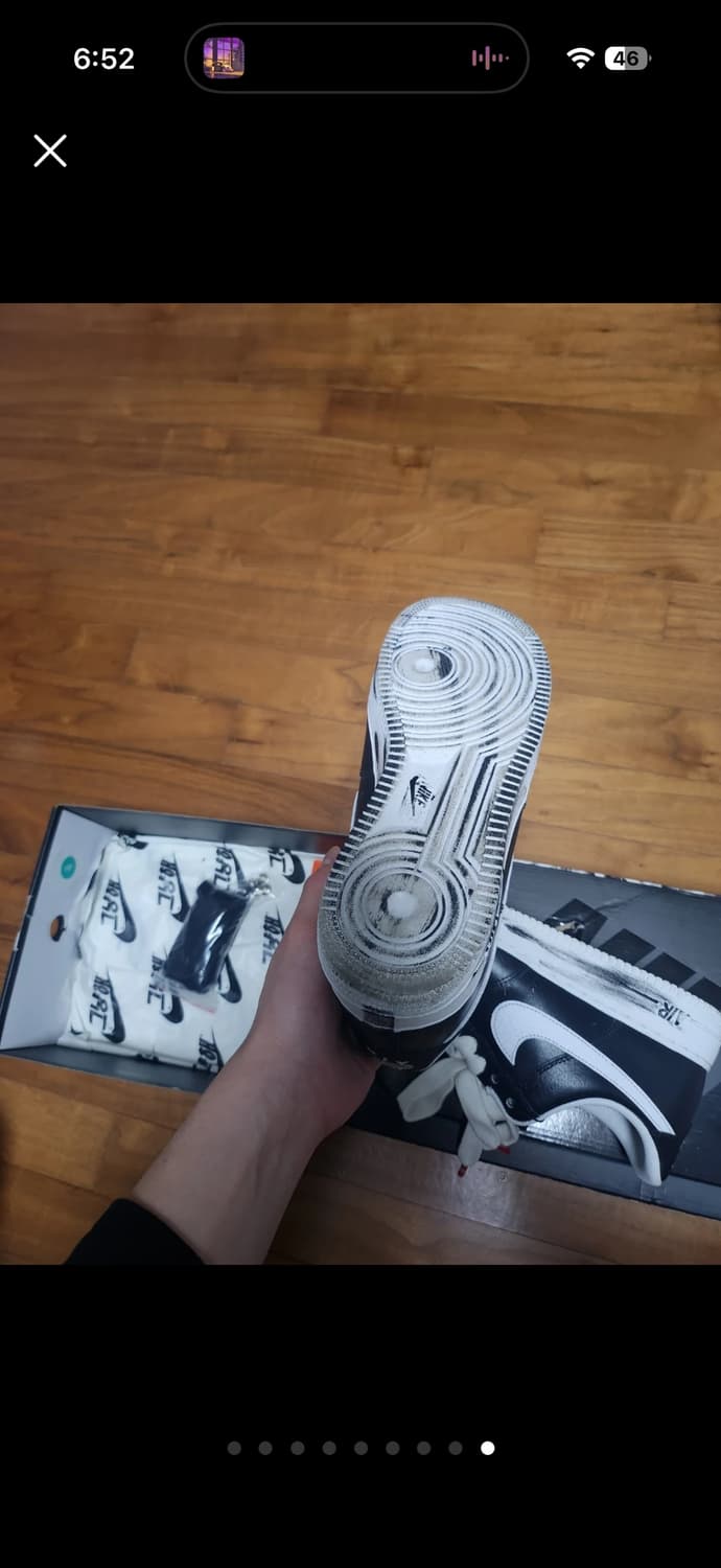 [295] 나이키 x 피스마이너스원 에어포스 1 로우 파라노이즈 상품이미지9