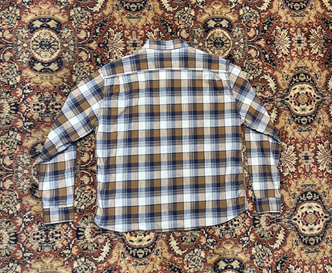 빈티지 랭글러 체크 플란넬 셔츠 XXL (602) 상품이미지4