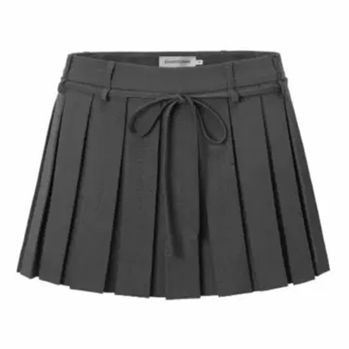 쓰리타임즈 치어리 스커트 cheery skirt 그레이 m 상품이미지1
