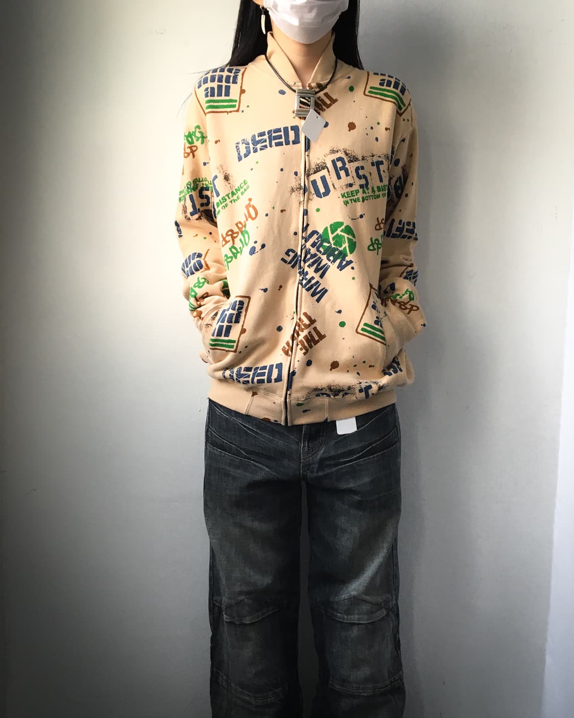 Cotton track zip up 상품이미지1