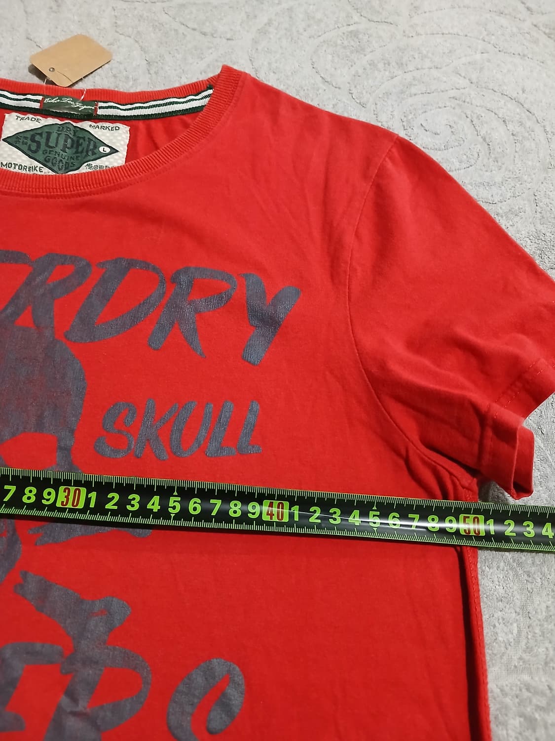 슈퍼드라이 프린팅 반팔티 L 상품이미지9