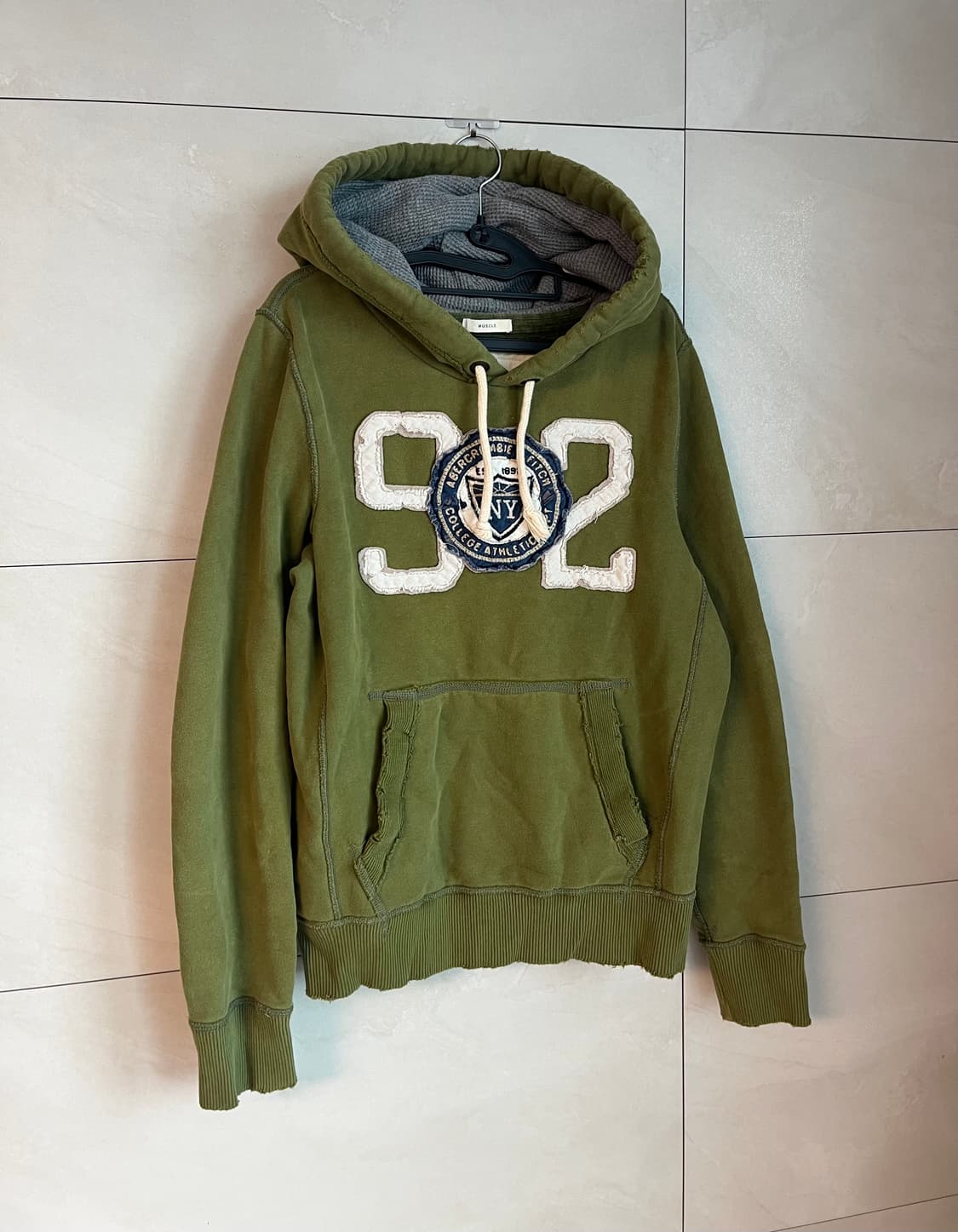 아베크롬비 대장 올리브 후드티 (M) 상품이미지1
