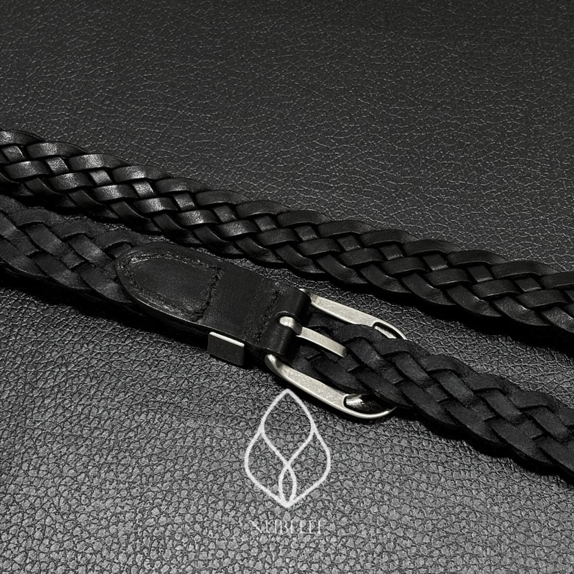 🌗 Mesh western belt / 이태리 메쉬 소가죽 웨스턴 벨트 상품이미지7