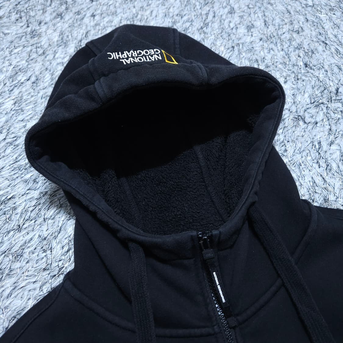 내셔널지오그래픽) XL 남자 폴리샤 기모후드집업 / 왕눈이샵 상품이미지7
