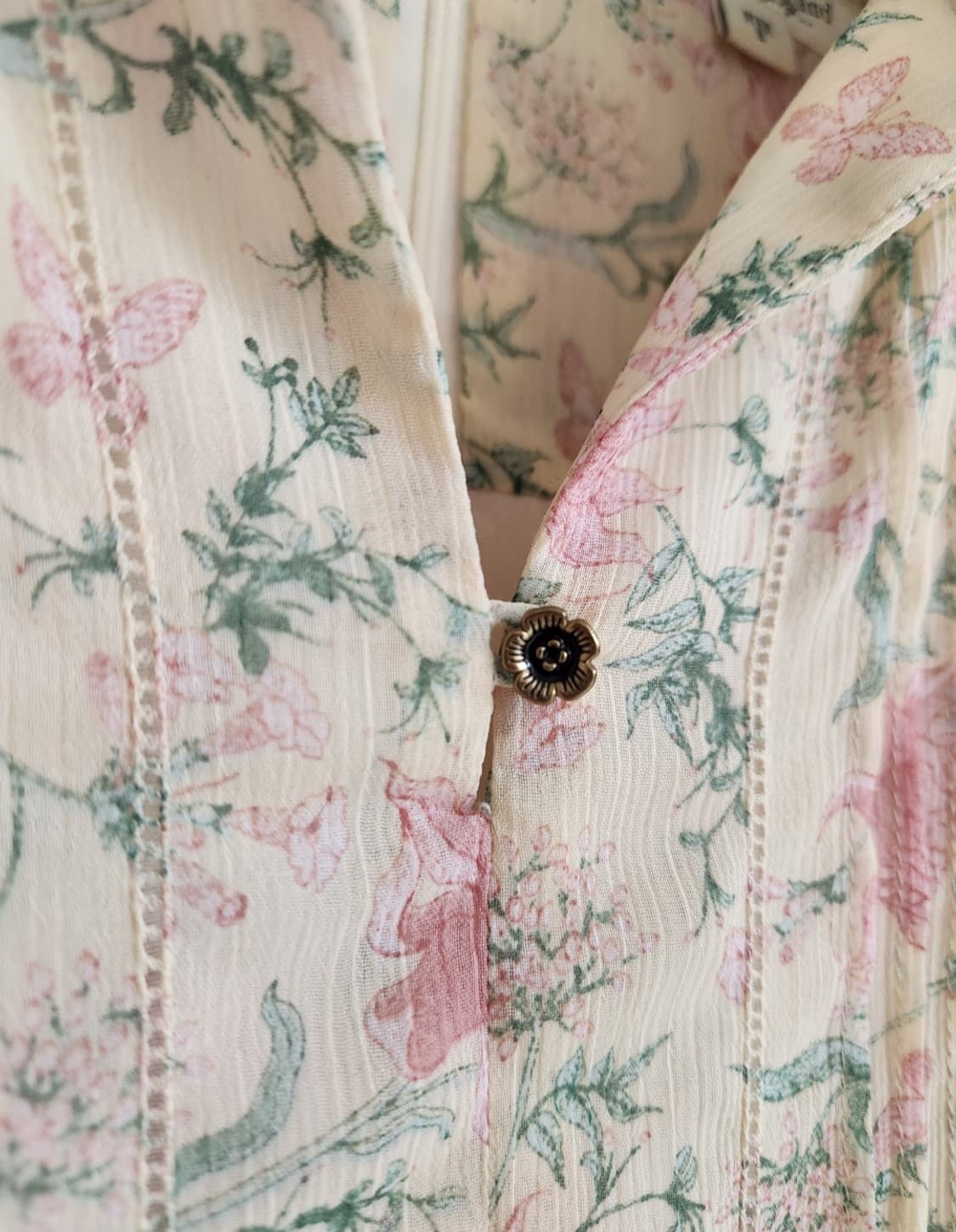 써스데이아일랜드 레이스 포인트 롱원피스 S사이즈 상품이미지7