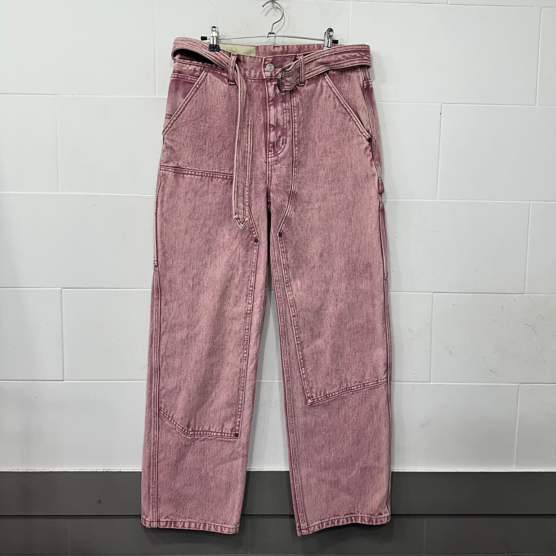 앤더슨 벨 오버다이 카펜터 데님팬츠 상품이미지1