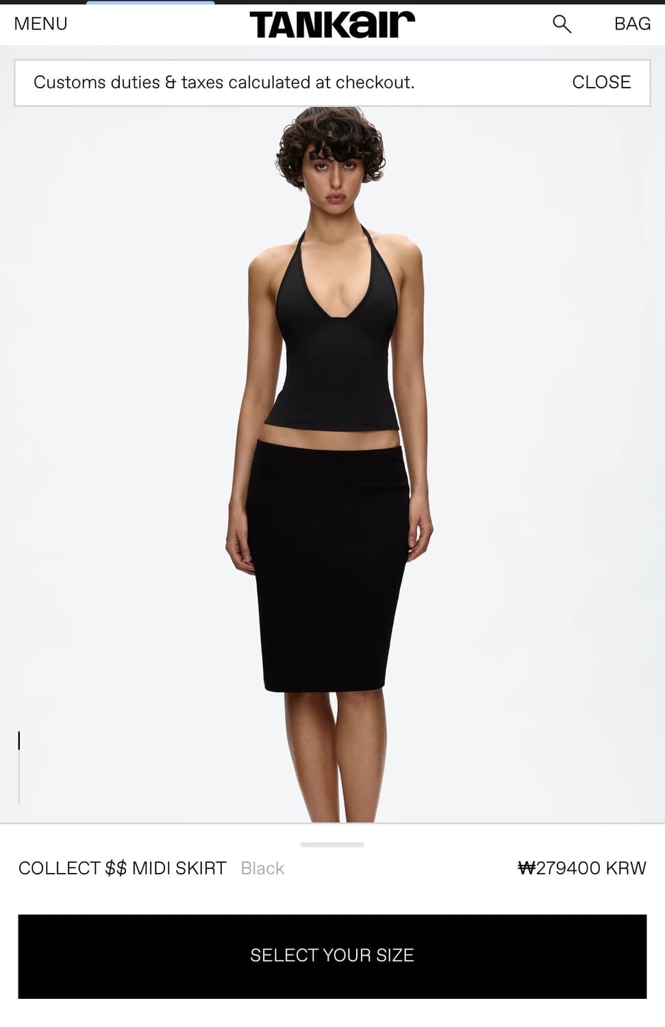 Tank air midi skirt 상품이미지1