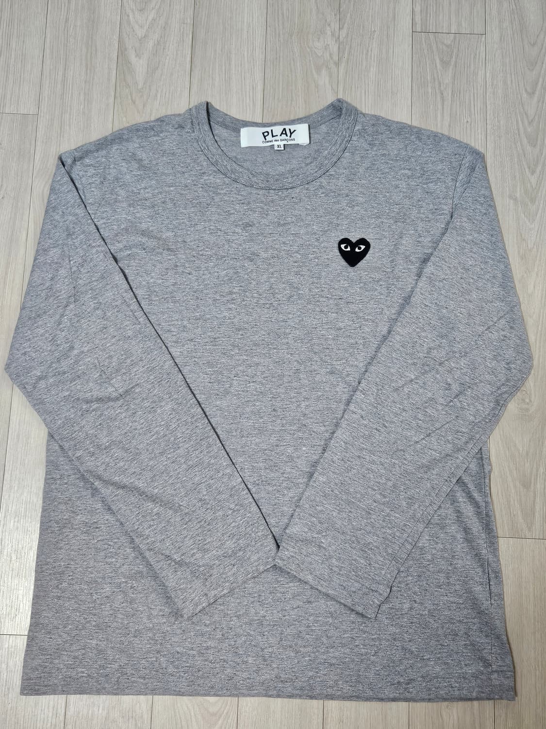 꼼데가르송 블랙와펜 롱슬리브 그레이  상품이미지2