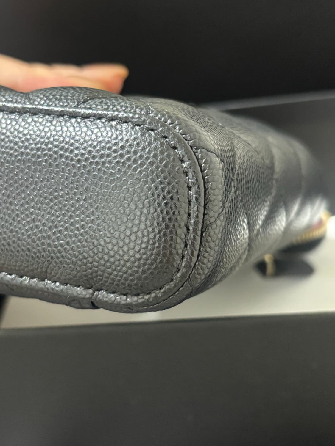 샤넬 캐비어 미니베니티 샴골 (정품) 상품이미지6