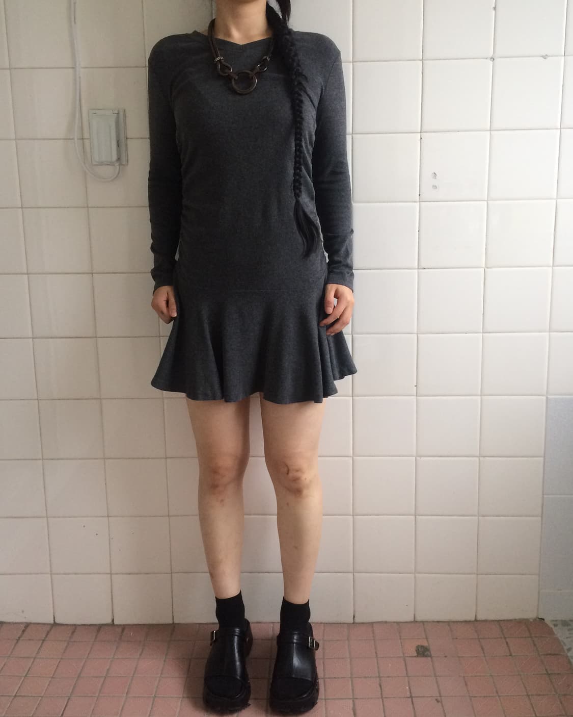 Side shirring point onepiece 상품이미지6