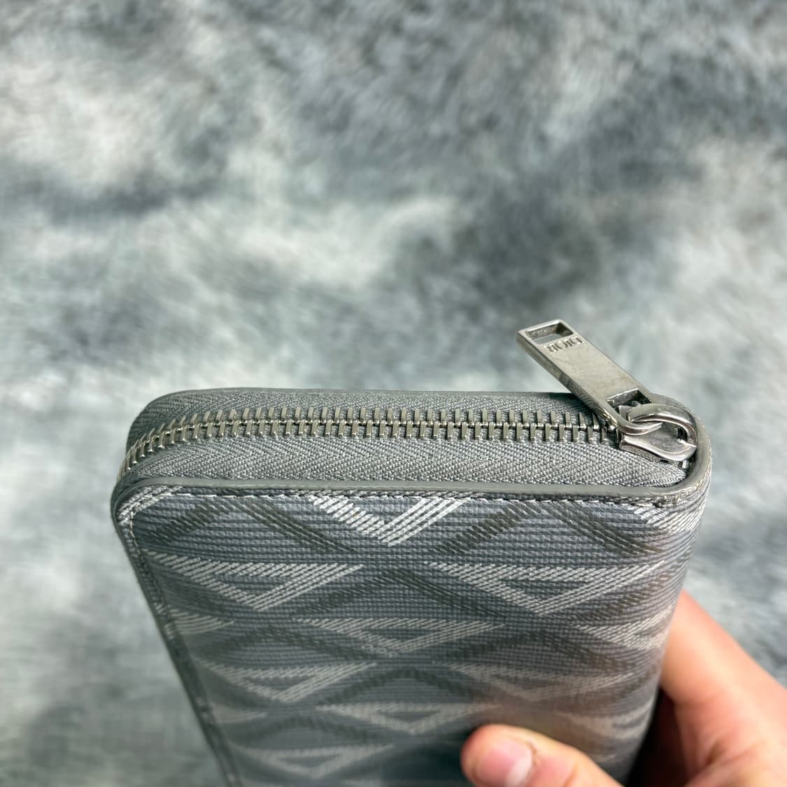 디올 오블리크 다이아몬드 지퍼 장지갑 상품이미지4