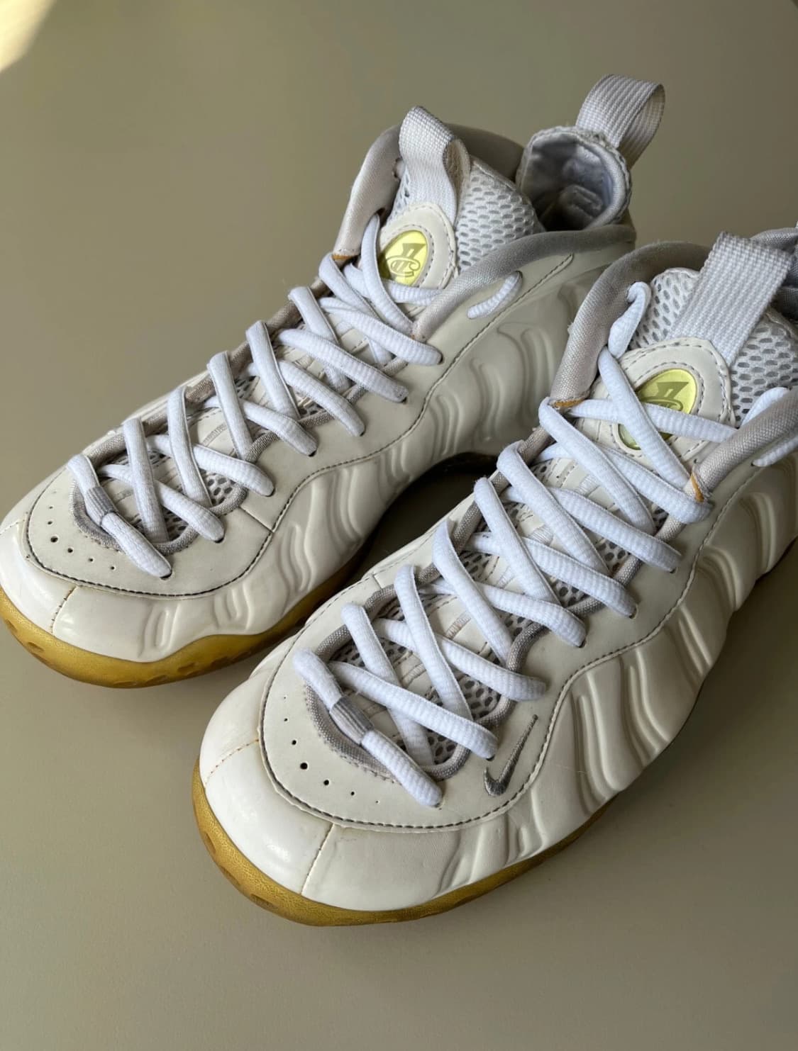 나이키 에어 폼포짓 Air Foamposite 화이트 아웃 상품이미지7