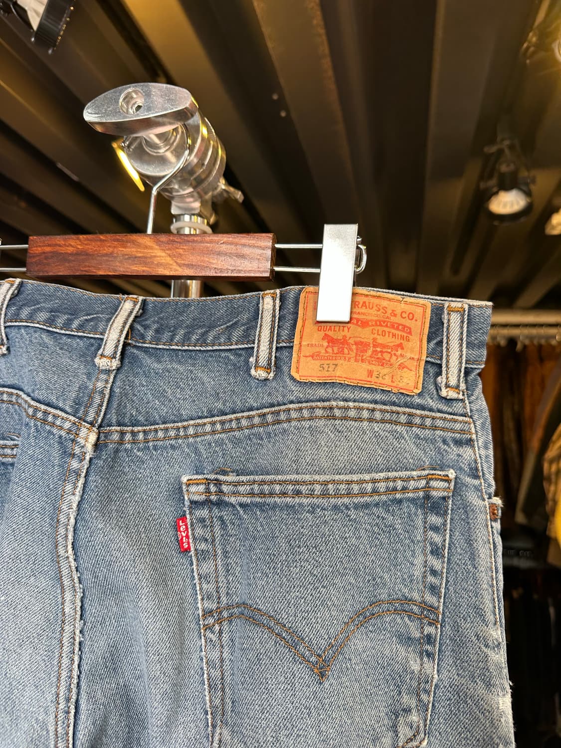 리바이스517 부츠컷 데님 팬츠 36x32 상품이미지6