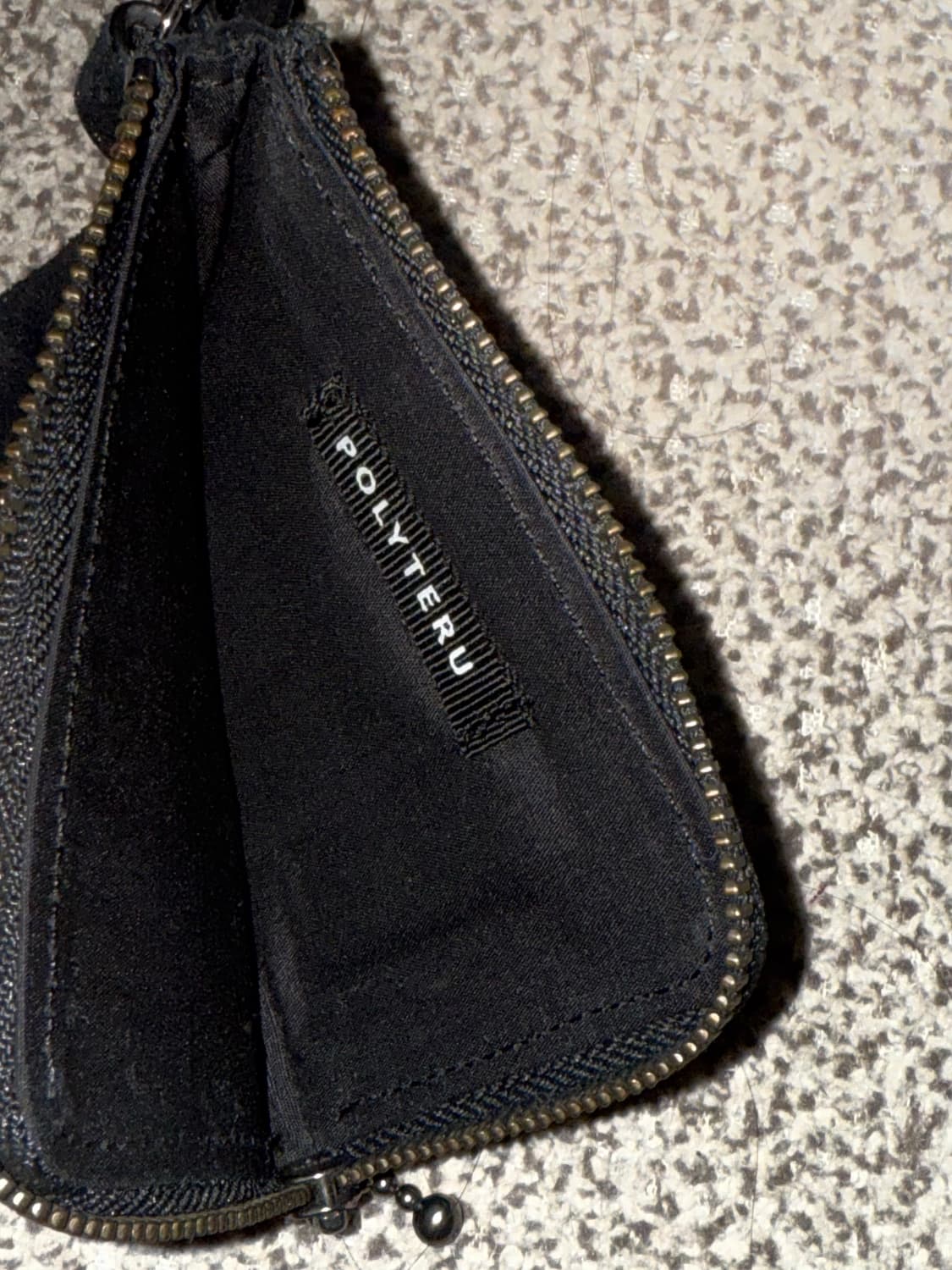 폴리테루 아가일 카드 월렛 블랙 상품이미지3