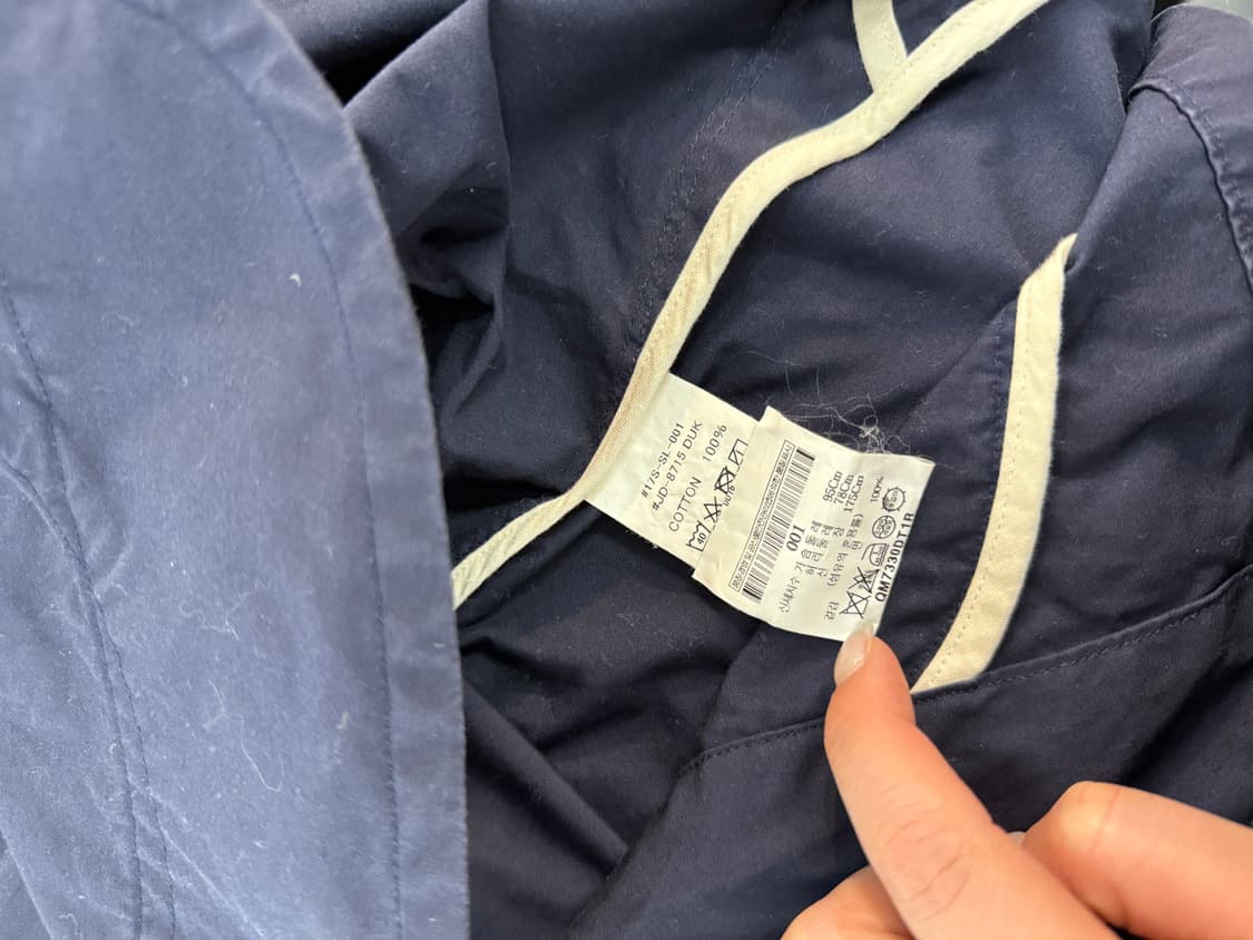 Danton work jacket navy 001 상품이미지6