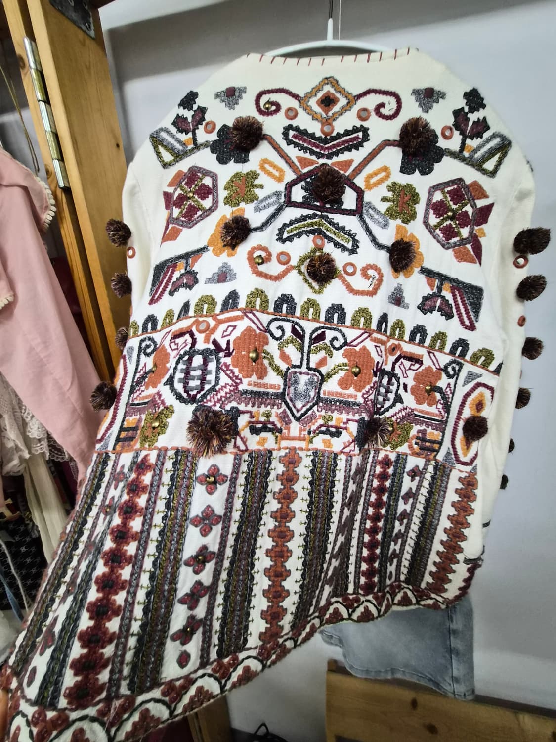 자라 에스닉 자수 가디건 면자켓 상품이미지9