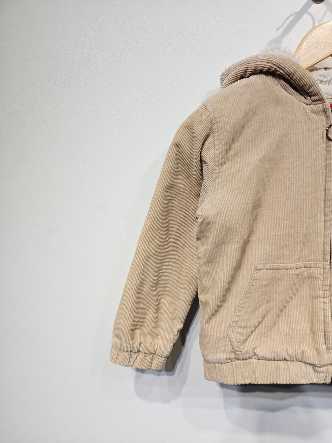 Dickies 디키즈 코듀로이 셰르파 안감 후드 자켓 상품이미지2