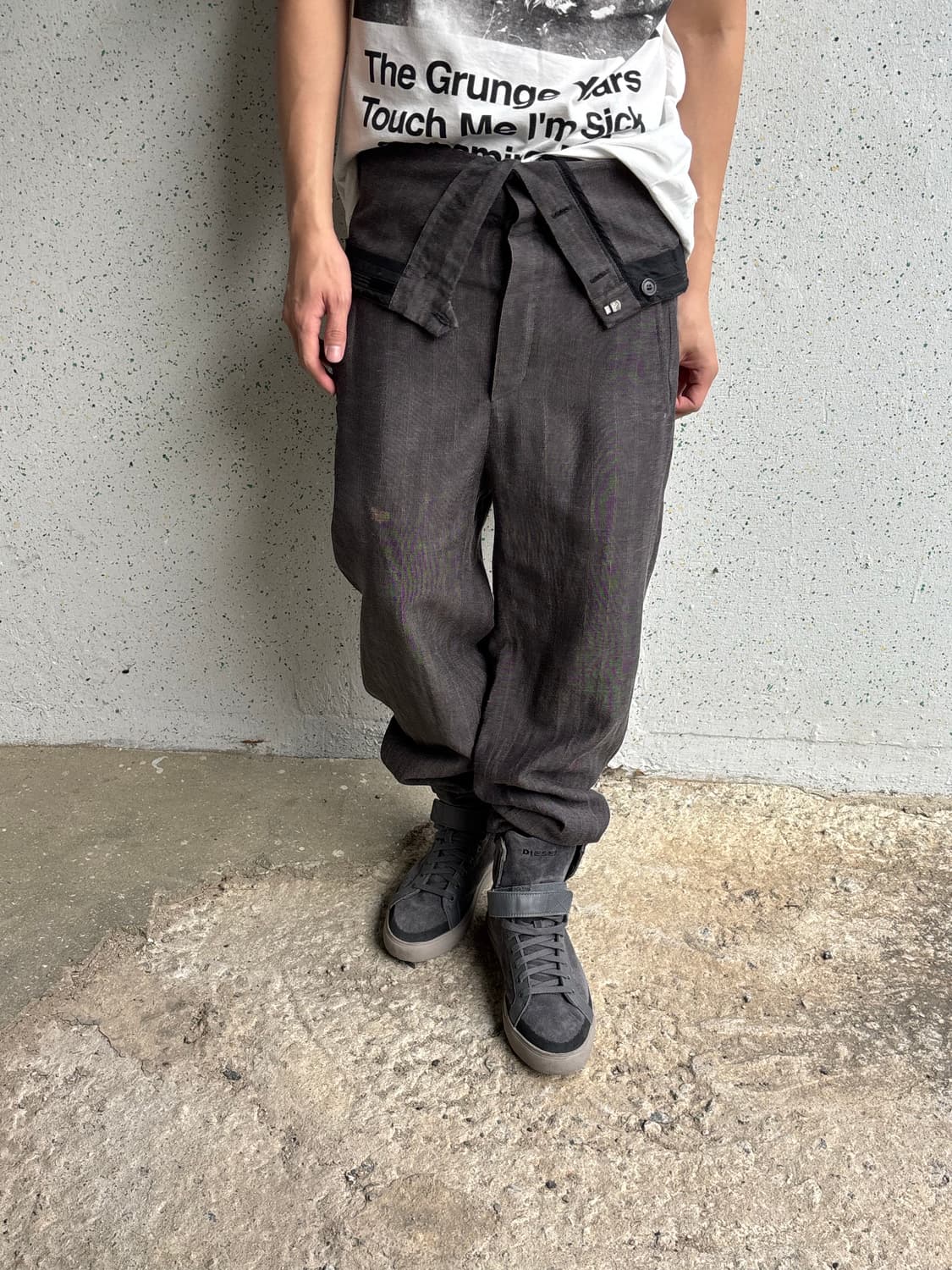 디젤 하이탑 스니커즈 상품이미지2