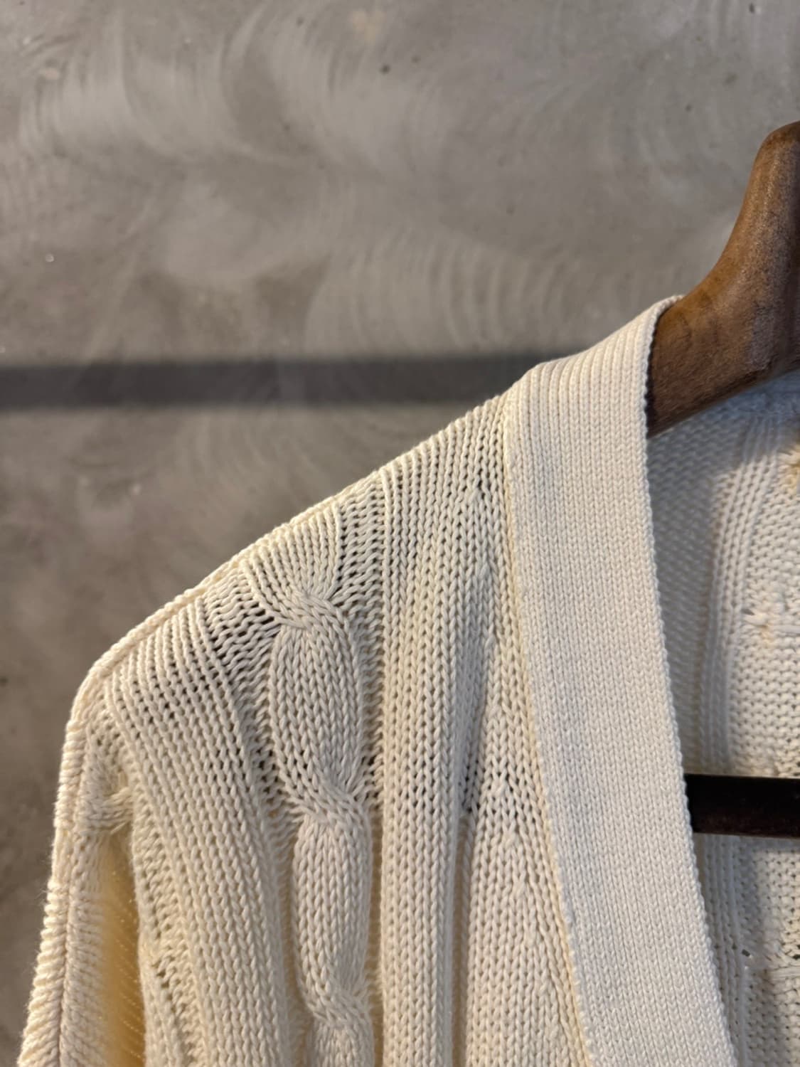 베네통 케이블 가디건 100 상품이미지3