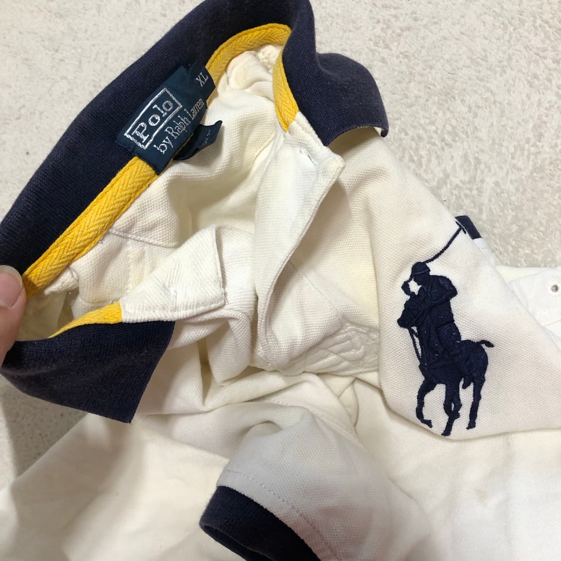 폴로 빅포니 네이비 카라티 XL  상품이미지2