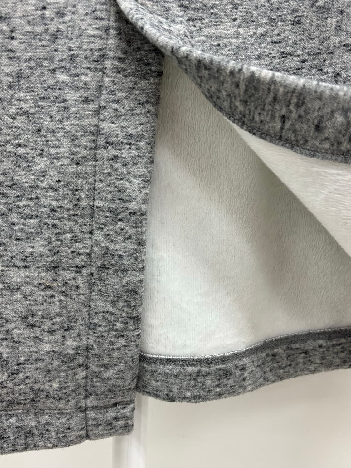 빈티지 그레이 기모 스커트 상품이미지7