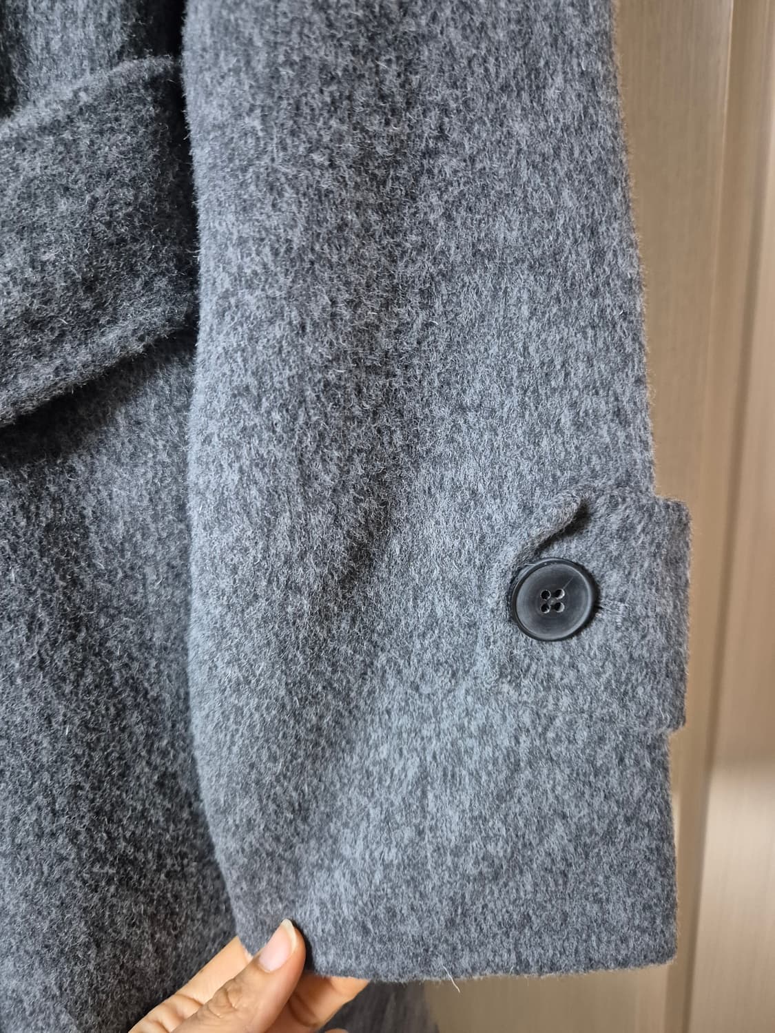 링서울 핸드메이드코트  (울 벨티드 트렌치코트) 그레이 상품이미지3