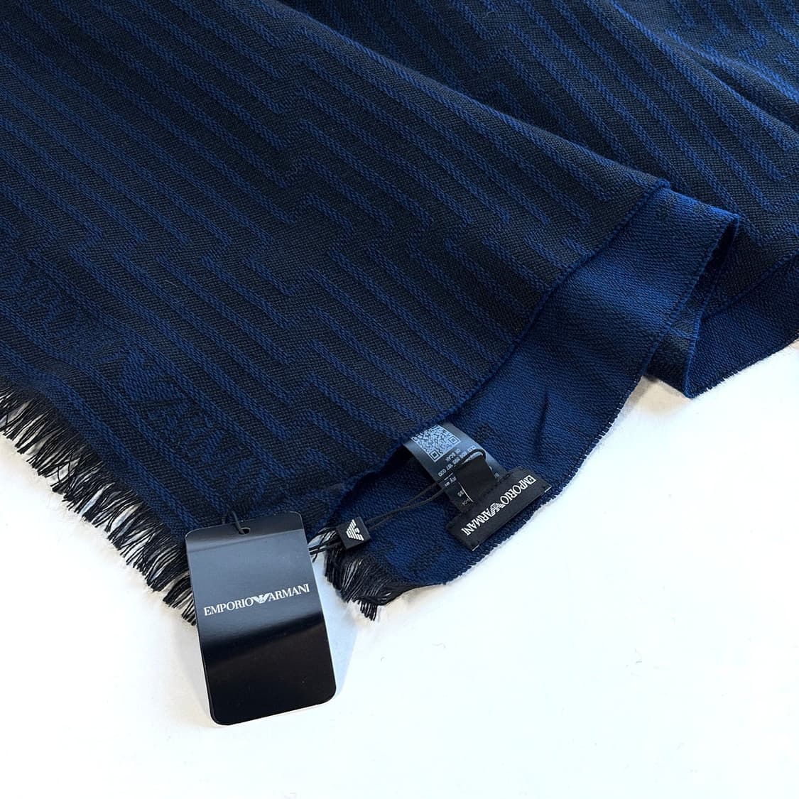 엠포리오 아르마니 로고 울 머플러 [새상품] 상품이미지2