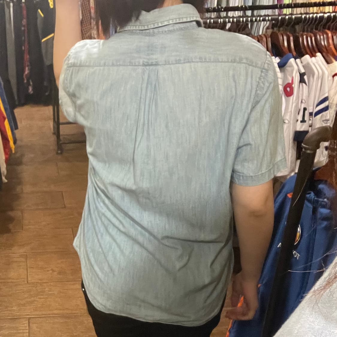[HI] 폴로 반팔 셔츠 블루 상품이미지5