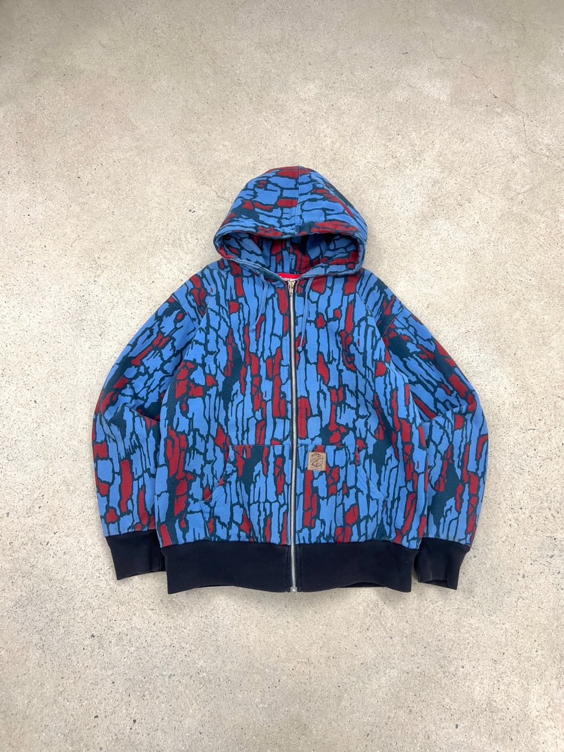 슈프림 05FW 트리 바크 써멀 후드집업 상품이미지2