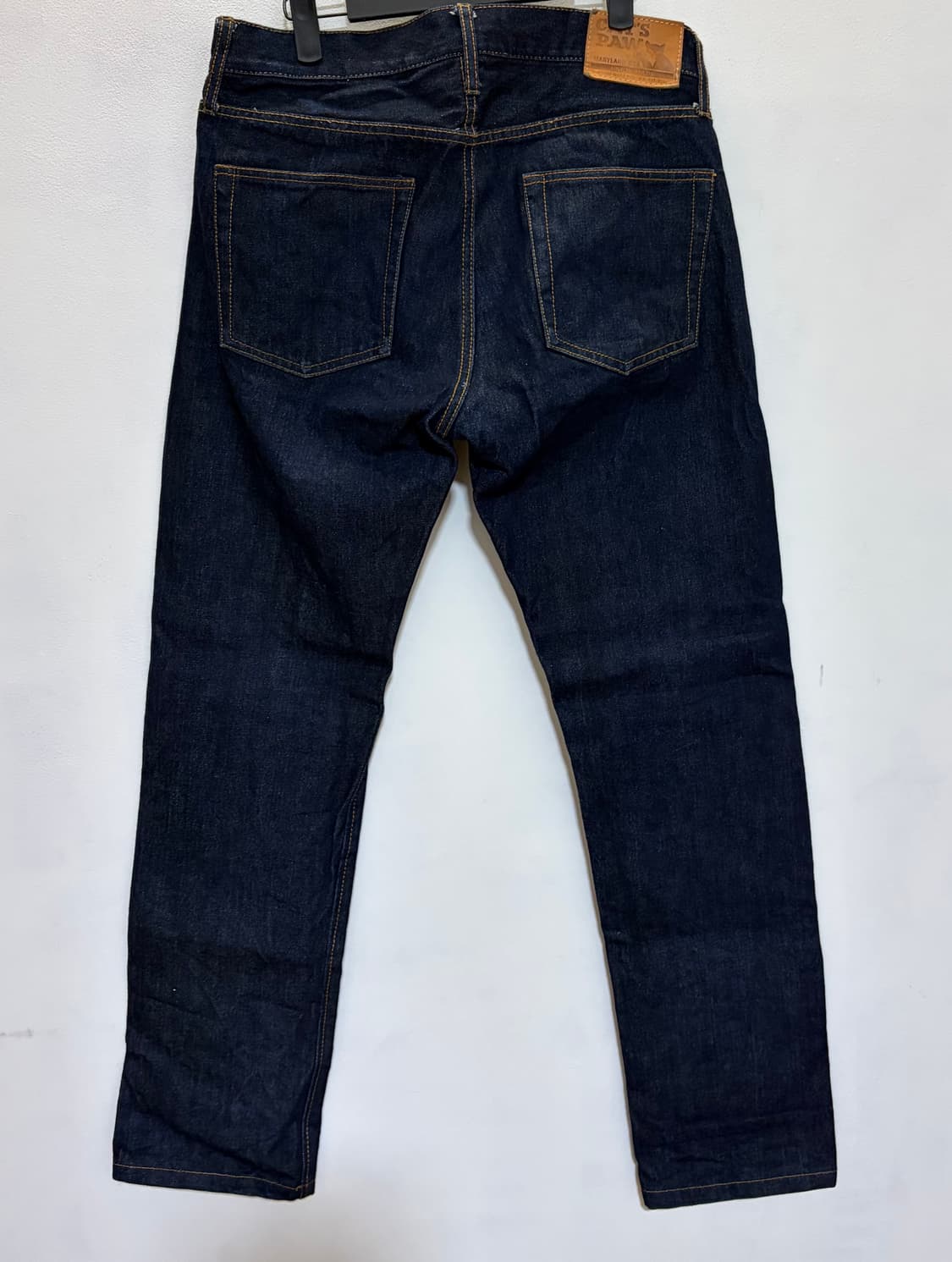 CAT'S PAW 셀비지 데님진 w32 상품이미지3