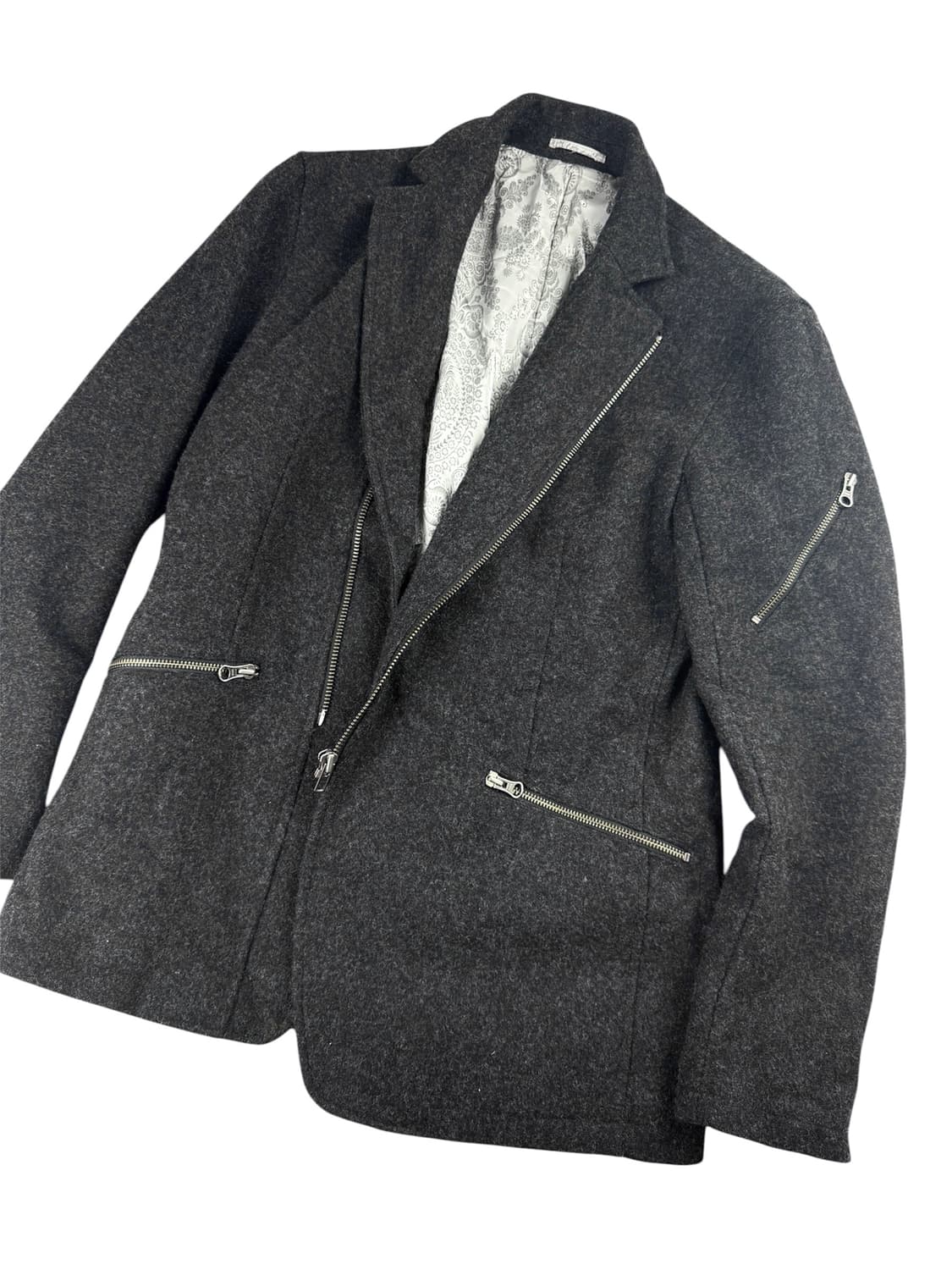 Custom Culture 울 코트 상품이미지5