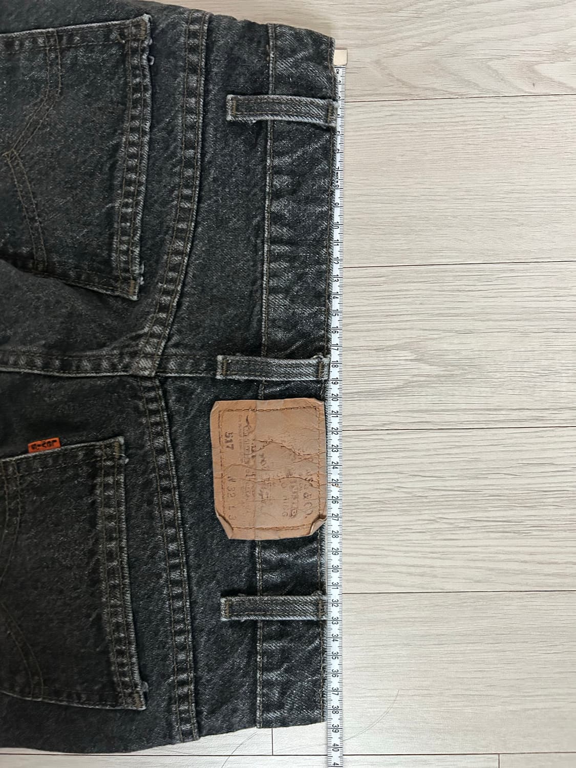 빈티지 리바이스 517 흑청 usa 90s 상품이미지6