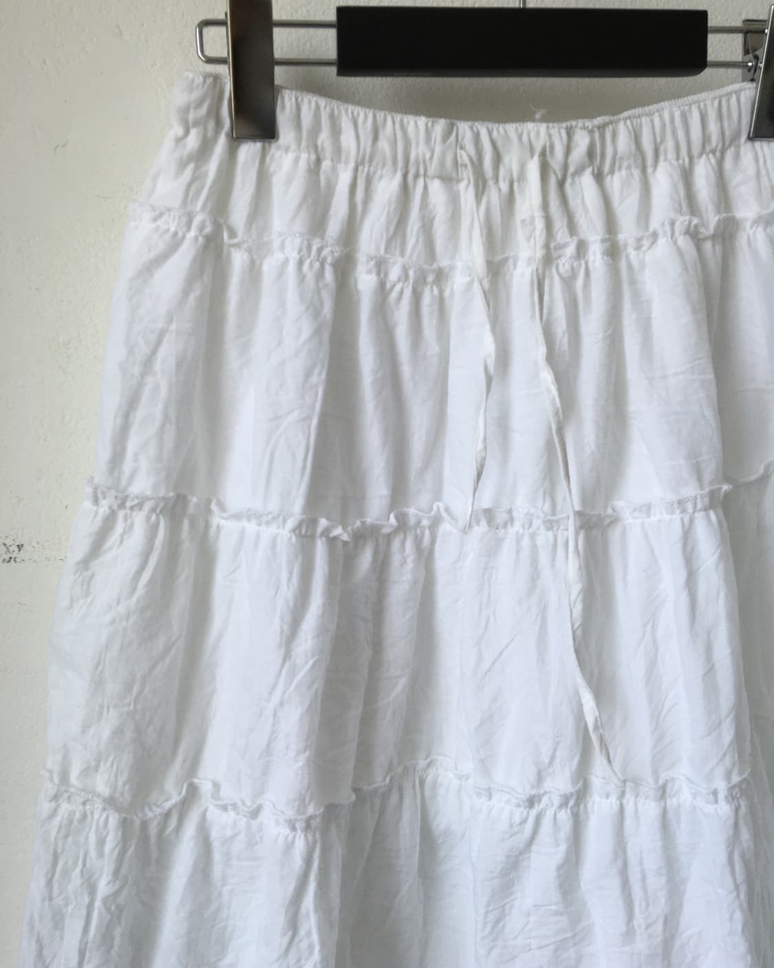 Layer white skirt 상품이미지2