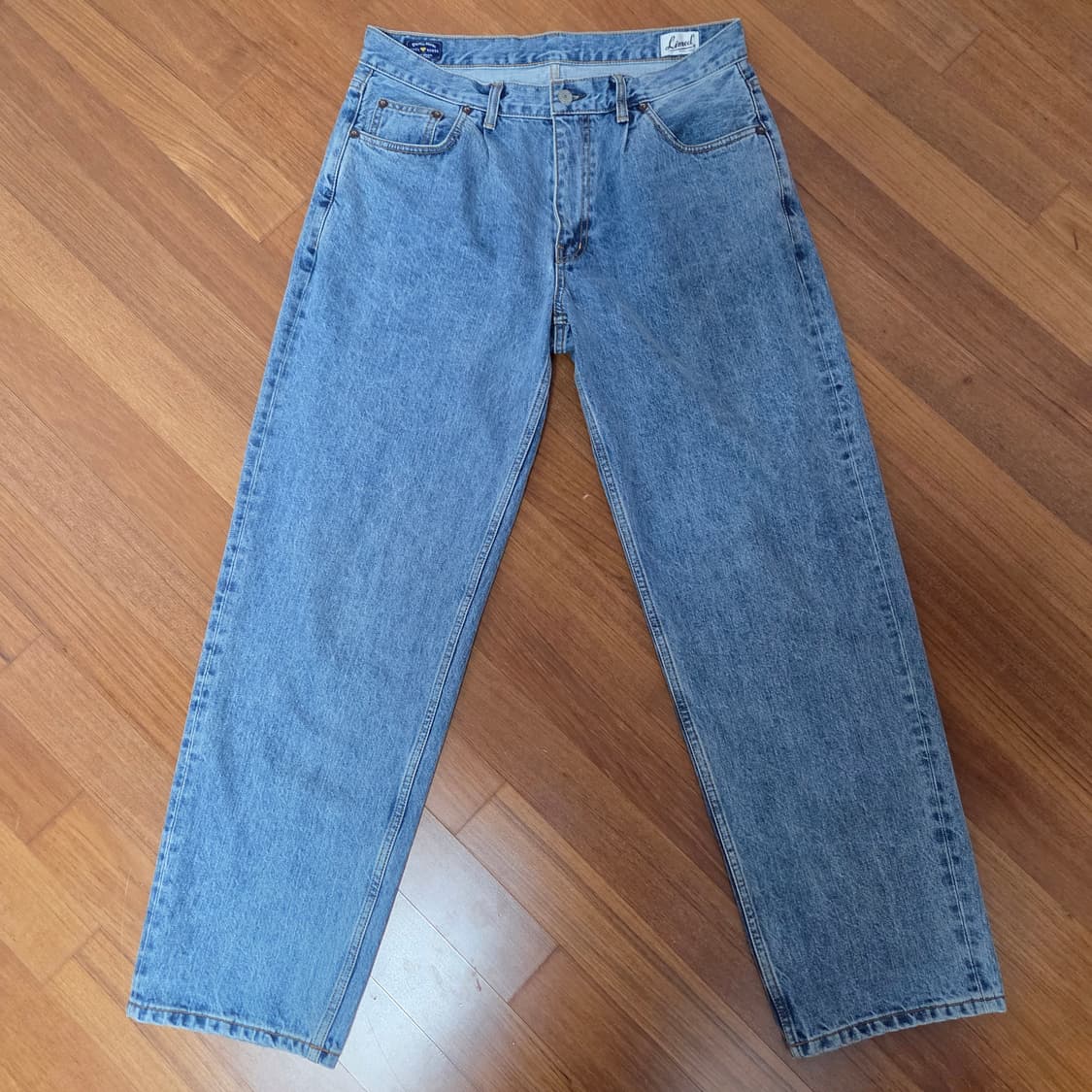 데밀 LOT 023 캘리포니안 와이드 라이트 인디고 34사이즈 상품이미지1