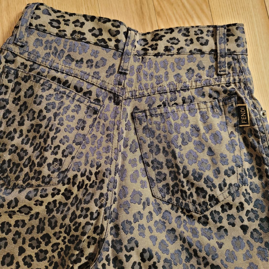 Fendi 팬디 레오파드 바지 상품이미지4