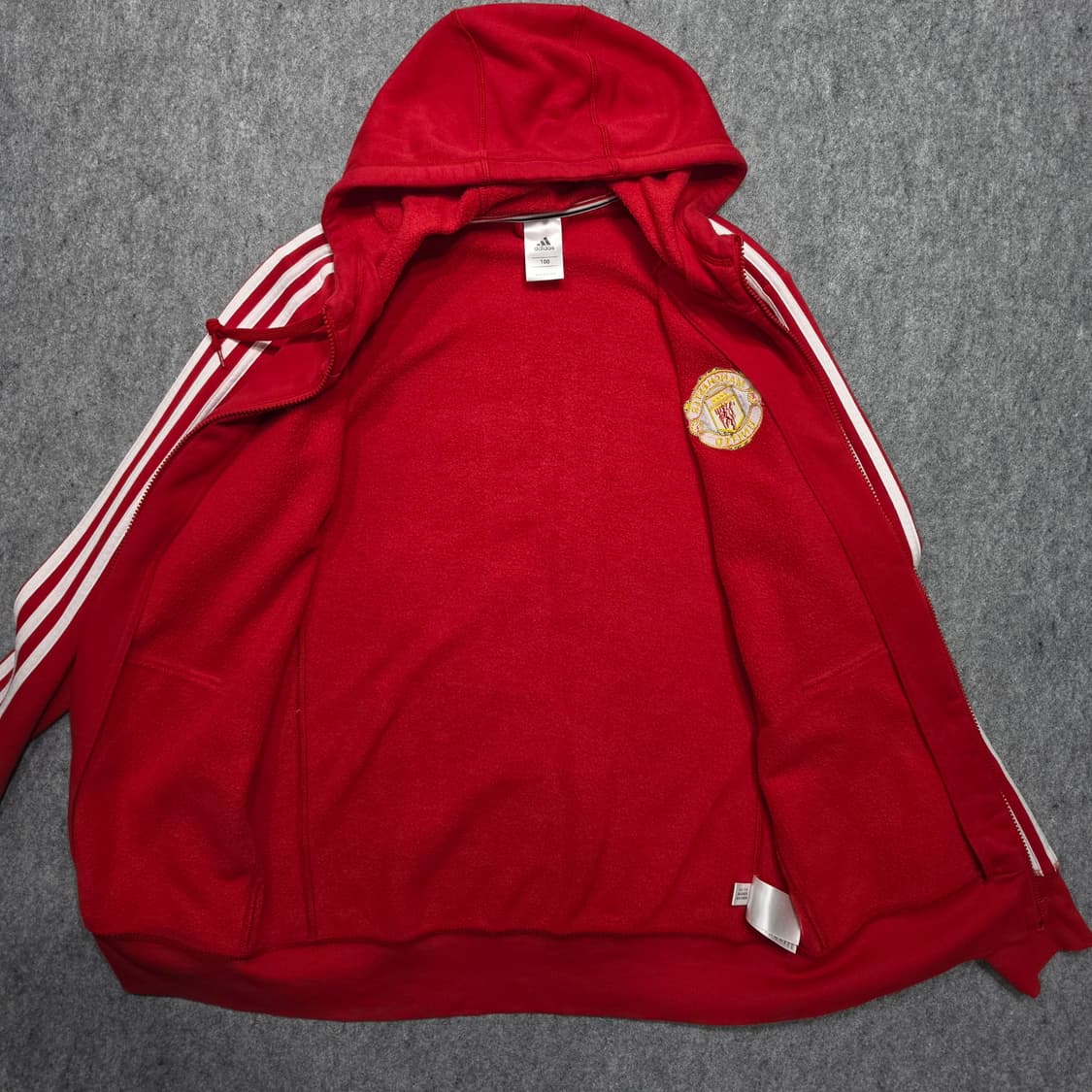 아디다스 맨체스터 유나이티드 후드집업 100 상품이미지3