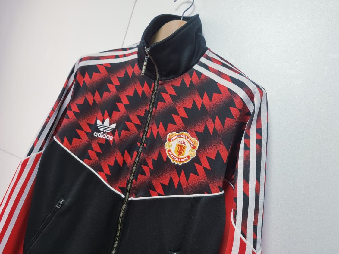 남성 아디다스 OG 불꽃 맨유 맨체스터 유나이티드 트랙탑 져지 축구복 상품이미지8