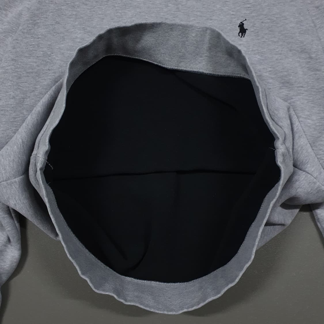 실측 XL) 폴로 랄프로렌 신형 포니 기모 맨투맨 스웻셔츠 그레이 상품이미지6