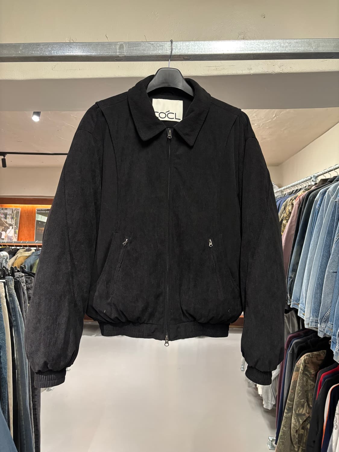 커스텀어클락 오버핏 패딩 자켓   상품이미지7