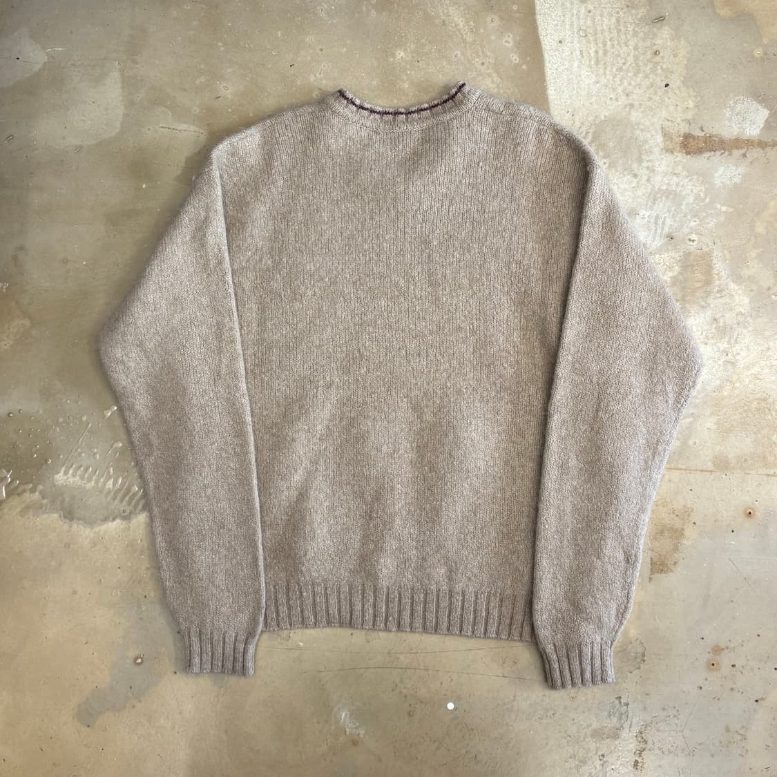 L 폴로랄프로렌 베이지 브이넥 니트 상품이미지3