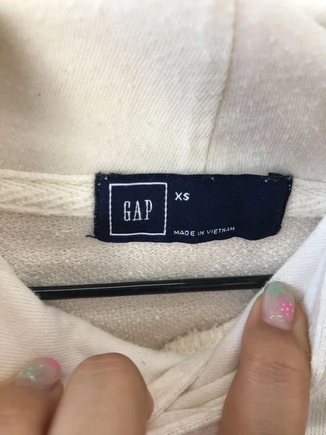 Gap 1969 Cream Stripe Hoodie  상품이미지8