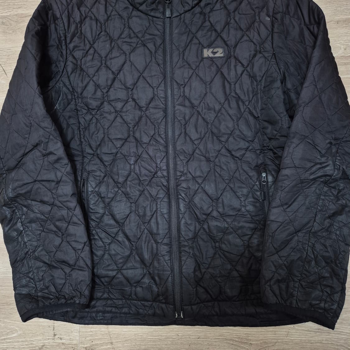 K2 케이투 패치로고 남성 퀼팅 경량패딩 L(100) 상품이미지3