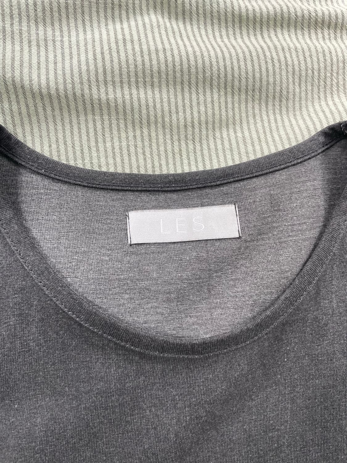 Les Brev T-shirt 반팔 차콜 상품이미지6