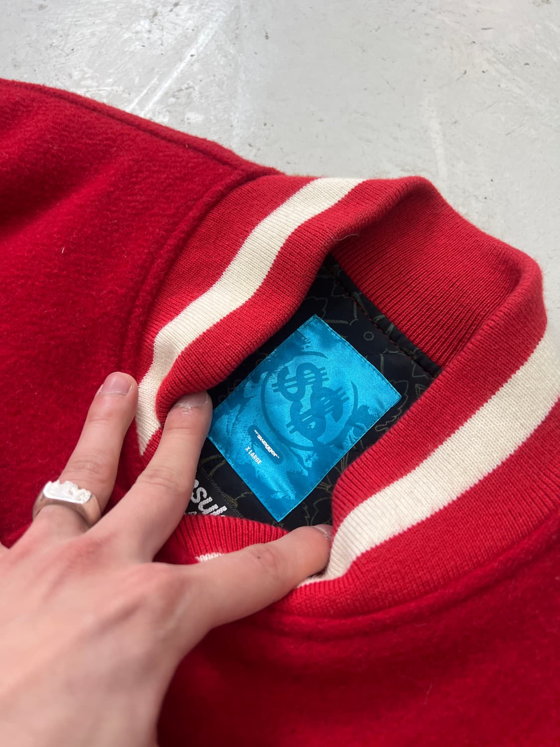 AW07 스와거 다이네스티 바시티 자켓  상품이미지2